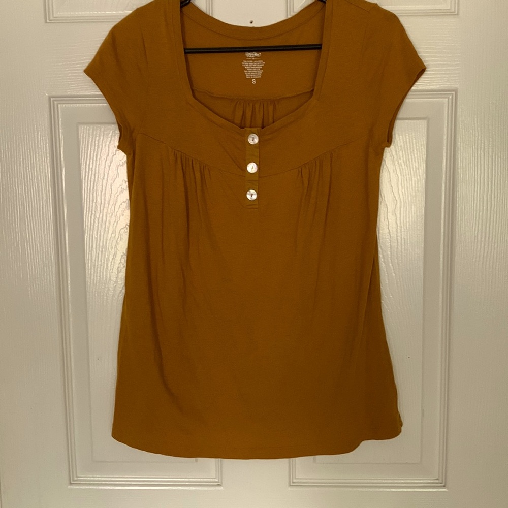 Scoop neck blouse CLEARANCE - Picture 1 of 5